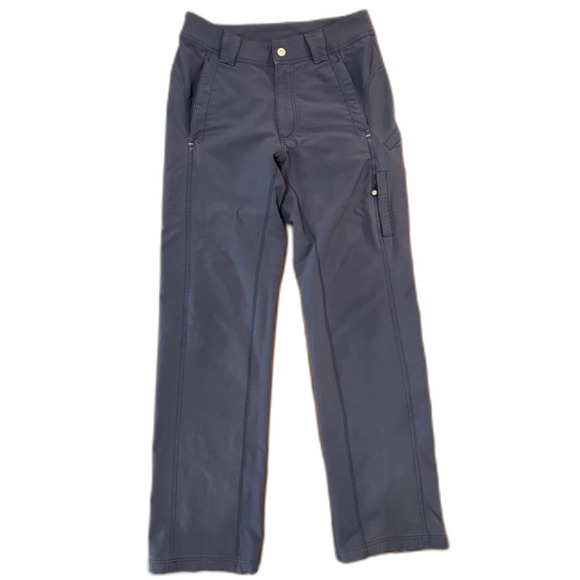 Men’s Ski Hiking Softshell Pants Navy Stretch Outdoor 30x34.5 Lululemon Wet Dry - Picture 2 of 12